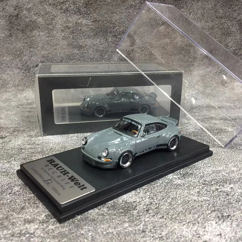 MC 1:64 Model Car RWB 930 Alloy Die-Cast Sport Vehicle GT & Duck Wing Version