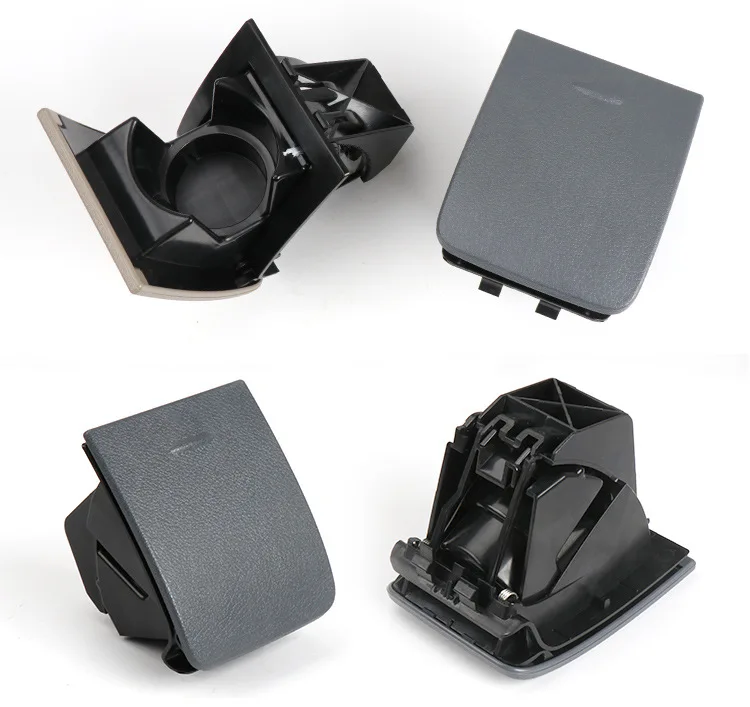 Passenger Centre Console Cup Holder For Mercedes W639 For Vito 2003-2014 Gray ABS Direct Replacement Interior Storage Accessory