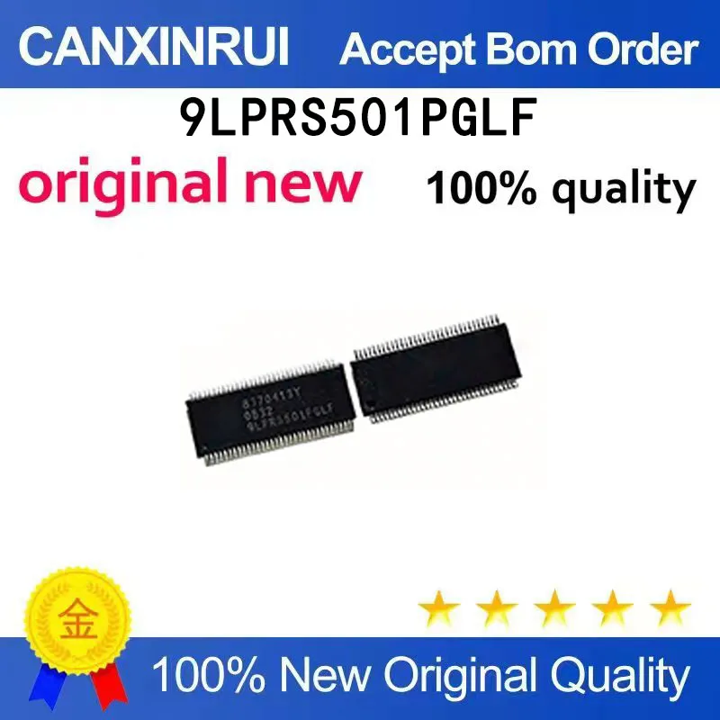 

(5-100 PCS) Brand new original ICS9LPRS501PGLFT 9LPRS501PGLF TSSOP64 spot chip IC