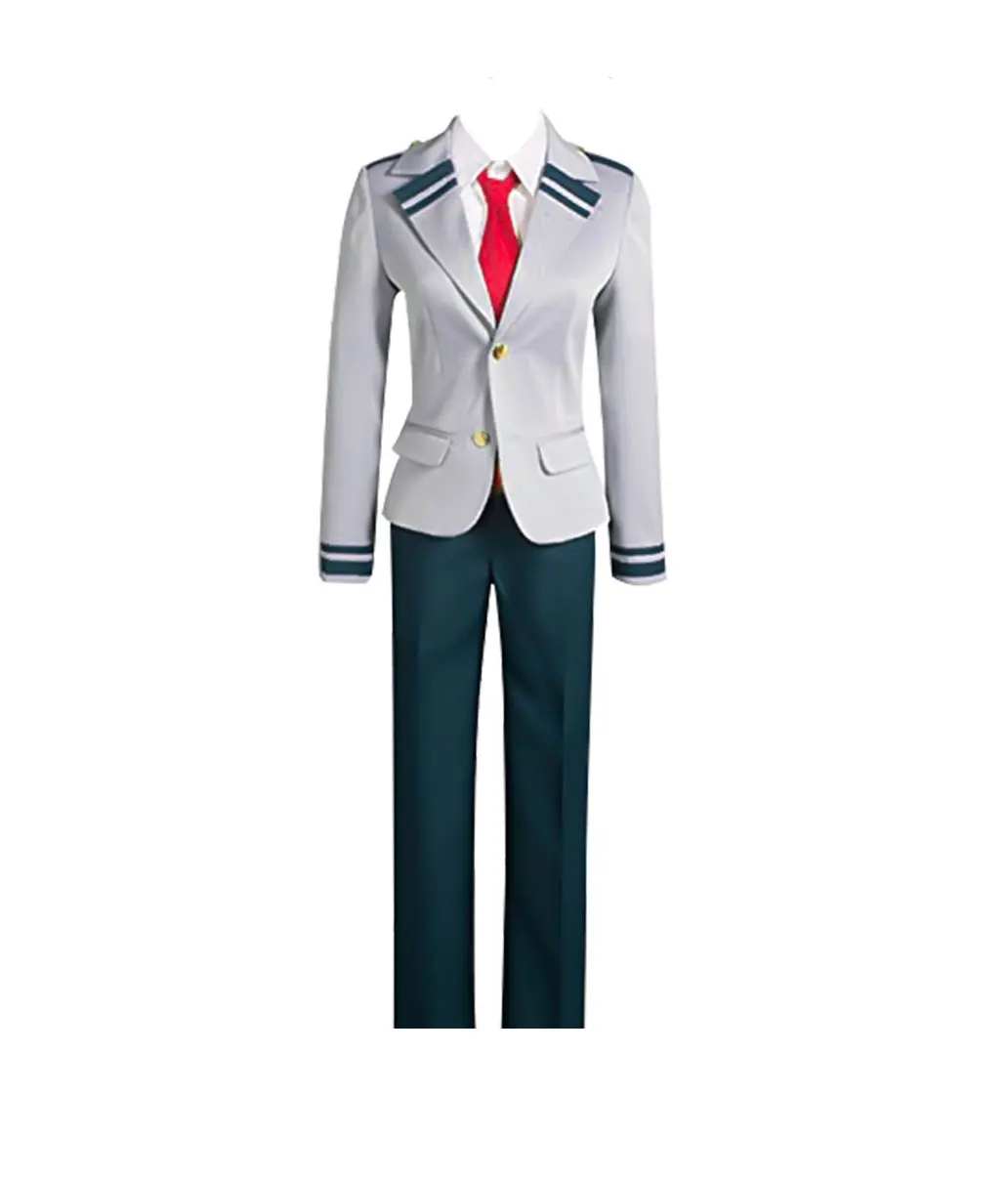My Hero Academia Anime Midoriya Izuku Cosplay Costume Todoroki Shoto School Uniform Set Suit Unisex Halloween Role Play - view 3