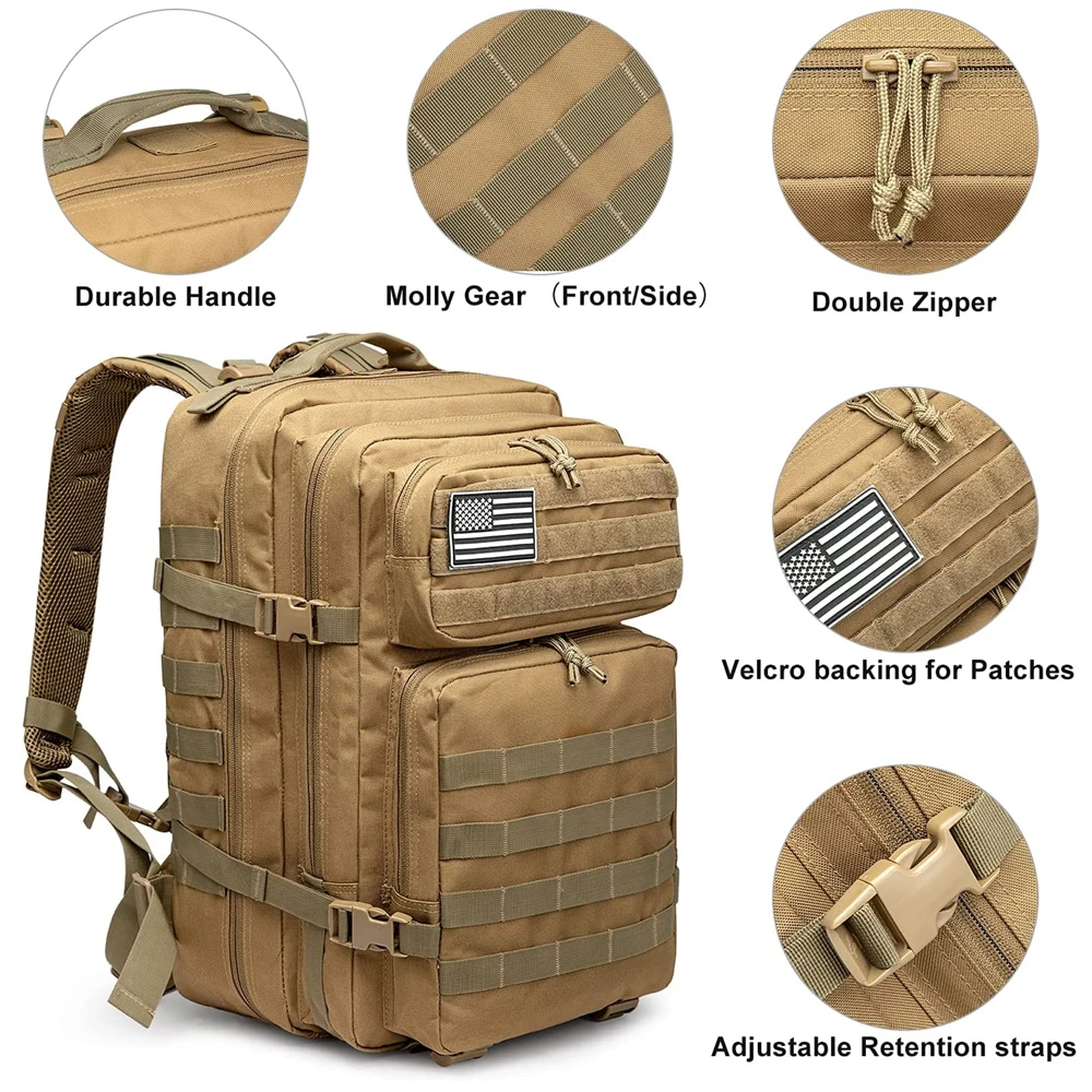 Plecak Taktyczny 45L Męski Ple – Urban Backpack Tactical recenzja i cena