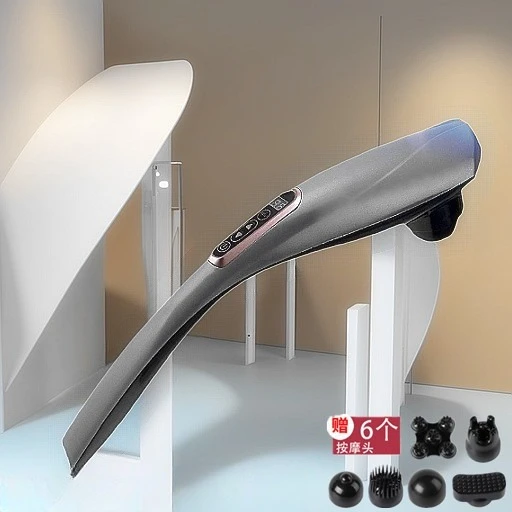 Rechargeable Dolphin Massage Stick Wireless Electric Beat Vibration Massage Beat Handheld Neck Cervical Massager