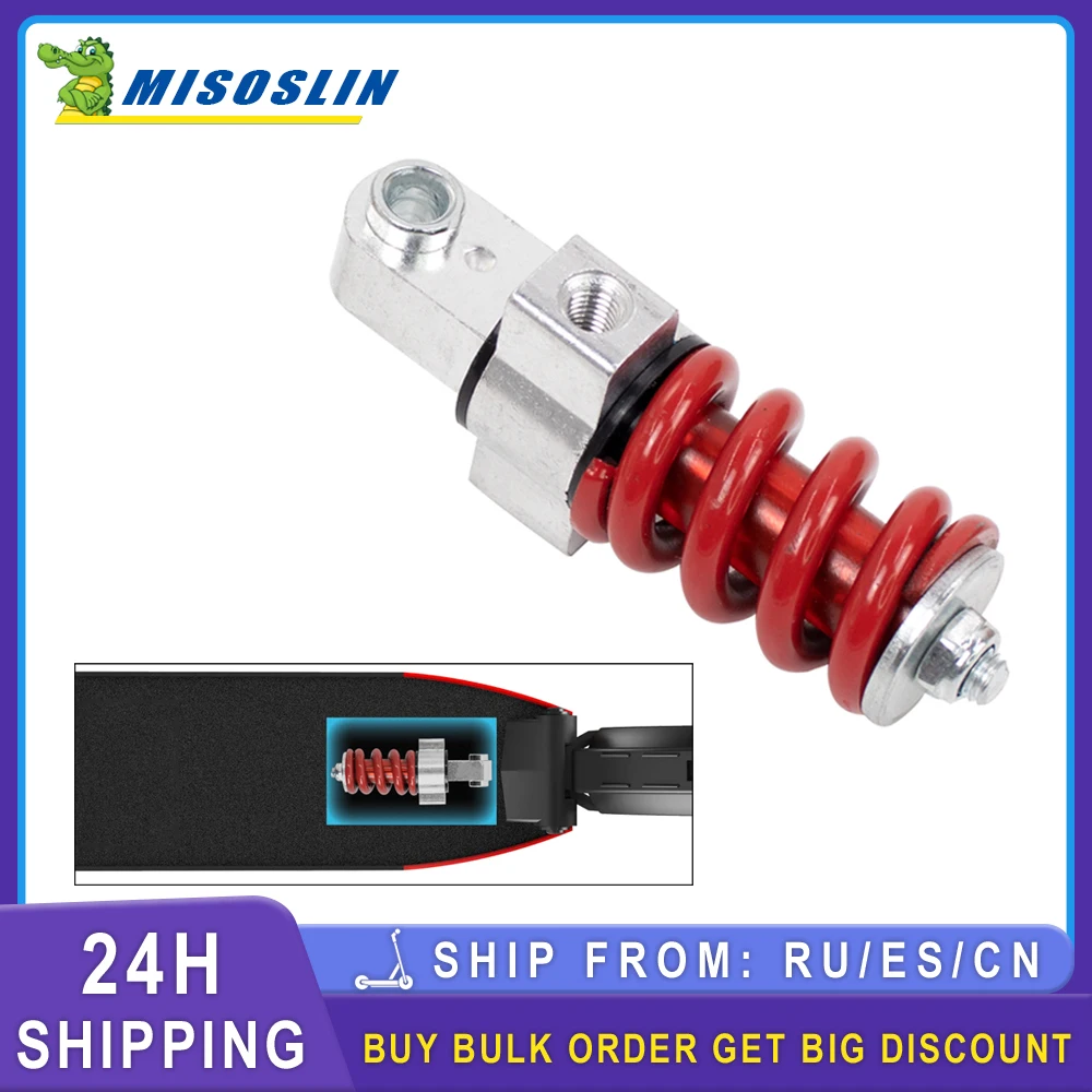 Electric Scooter Spring Shock Absorber for Kugoo S1 S2 S3 Spring Shock Absorber Easy To Install Rear Suspension Shock Accessory