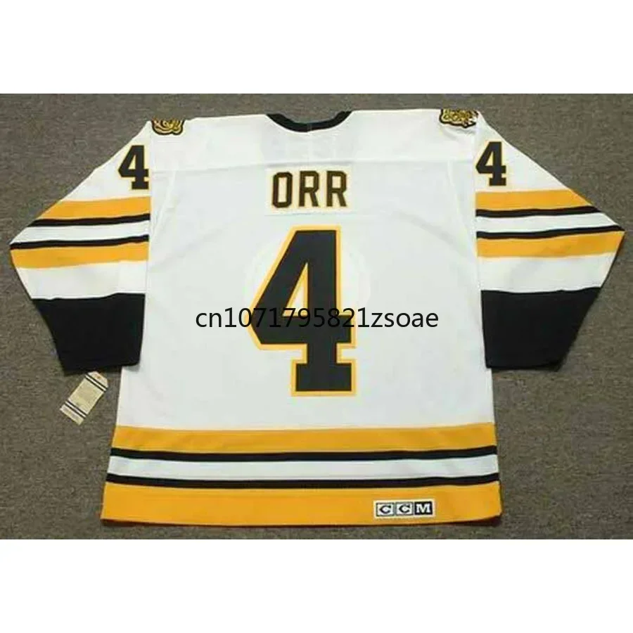 Bobby Orr Jersey American Boston Retro Ice Hockey Jerseys 8 Cam Neely Jersey All Stitched Sweater Us Mens Size M-3XL