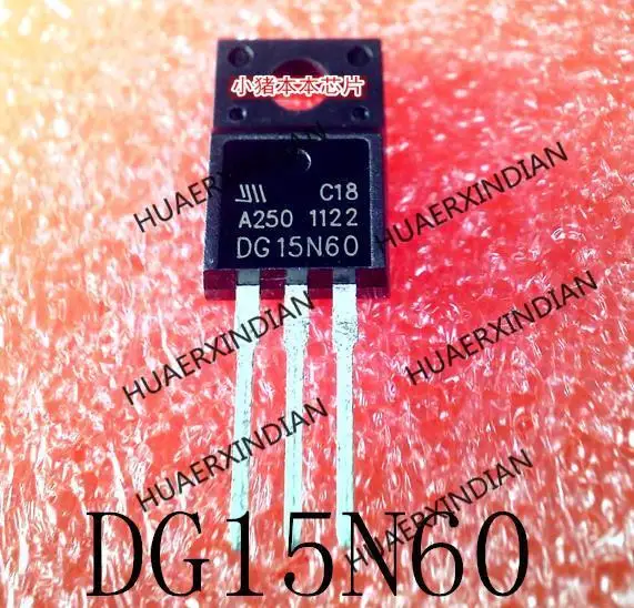 TO-220F DG15N60 Original, nuevo, en Stock