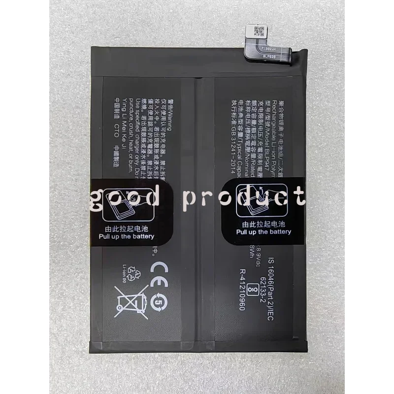 

new for Realme GT NEO BLP857 PMX2205 BLP961 Find X6Pro battery