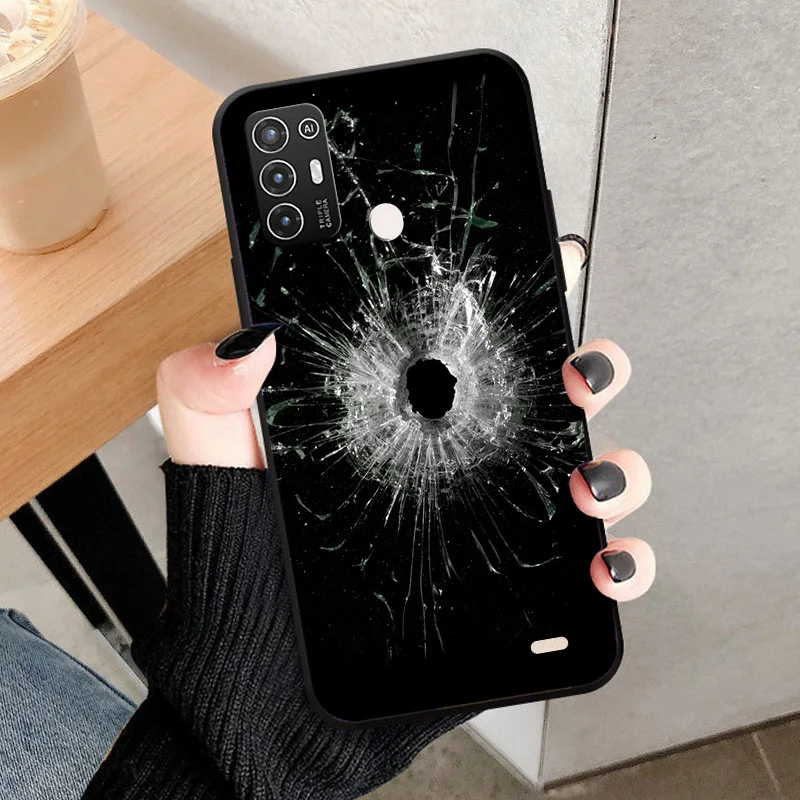 Soft Case For ZTE Blade A52 Shockproof Protective Back Cover For ZTE Blade A52 Fashion Painted TPU Silicone Phone Case Cover image 3