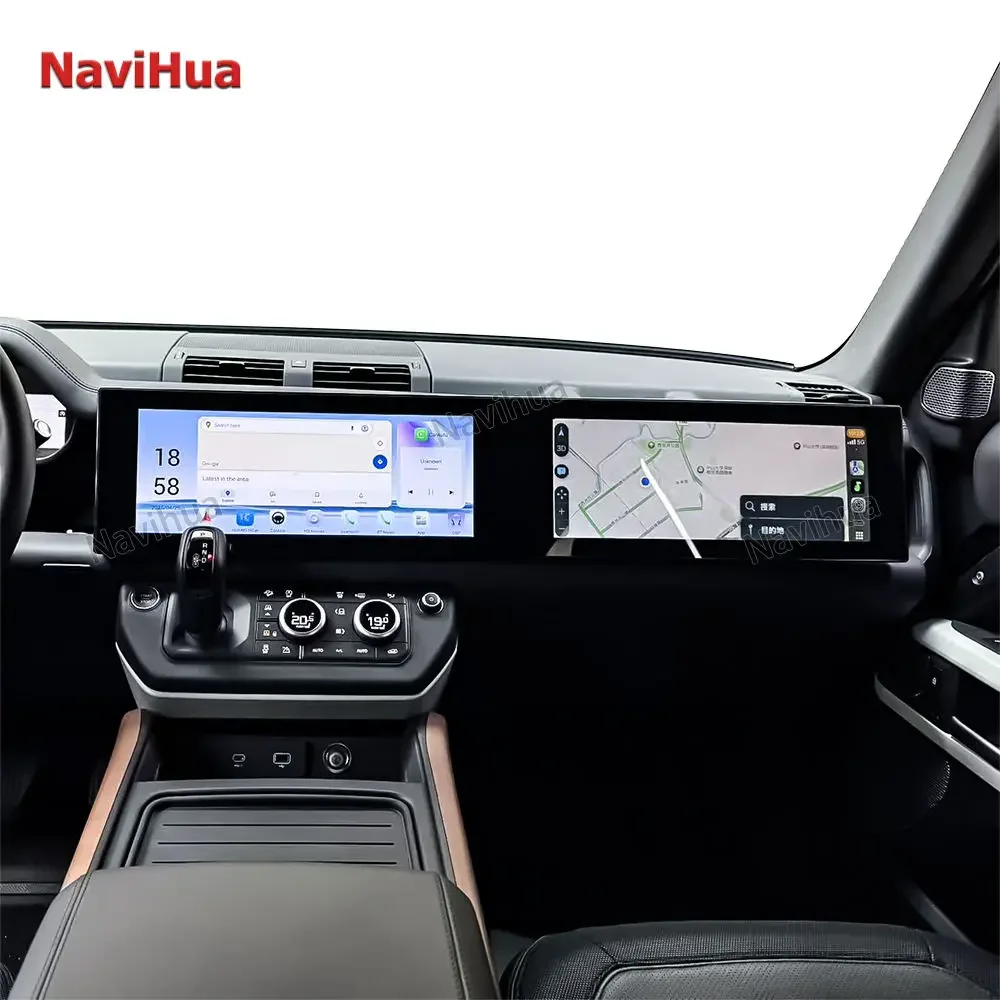 

NaviHua for Land Rover Defender L663 2018 2024 Car Upgrade 33.6'' Android Car Radio GPS Navigation Multimedia Carplay Car Stereo