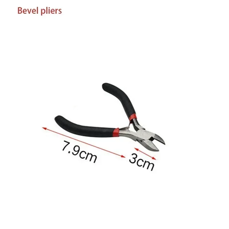 Jewelry Making Beading Mini Pliers Tools Set Round Flat Long Needle Nose Cutting Wire Pliers For Jewelry Tools & Equipment Kit