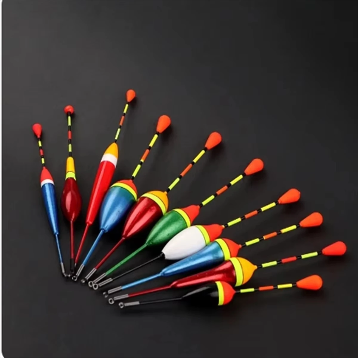 Flotadores de espuma para pesca – Set multicolor con varios tamaños - imagen 2