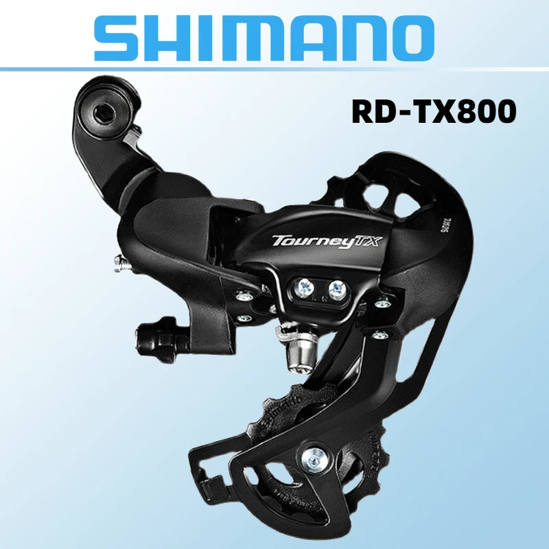 Задний переключатель SHIMANO TX800, 8-скоростной Tourney TX MTB, детали для горного велосипеда, оригинальный переключатель RD-TX800SGS