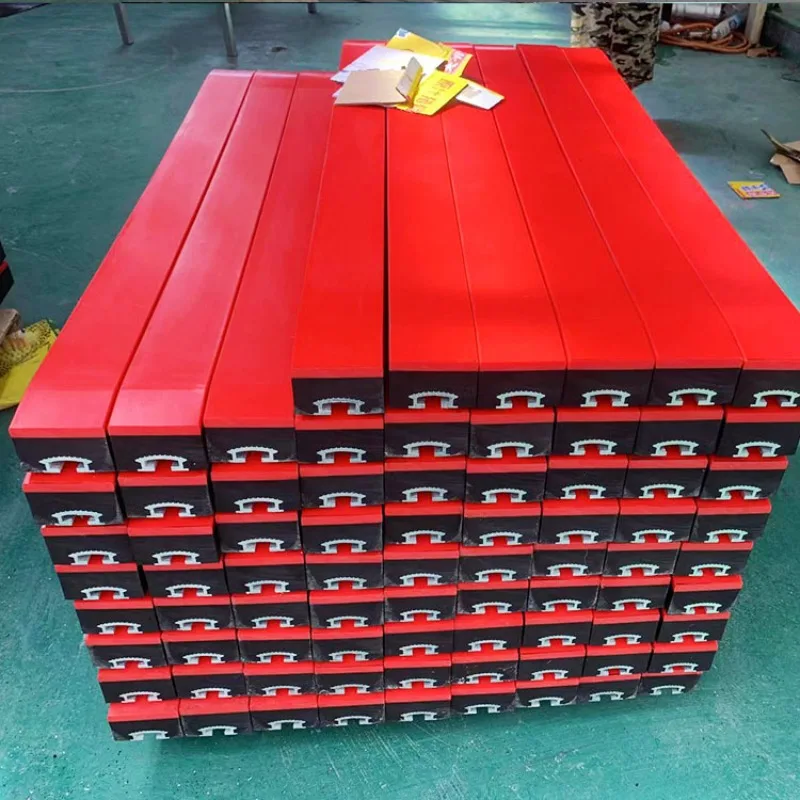 Belt machine flame retardant buffer bed, polymer polyurethane belt machine buffer slider
