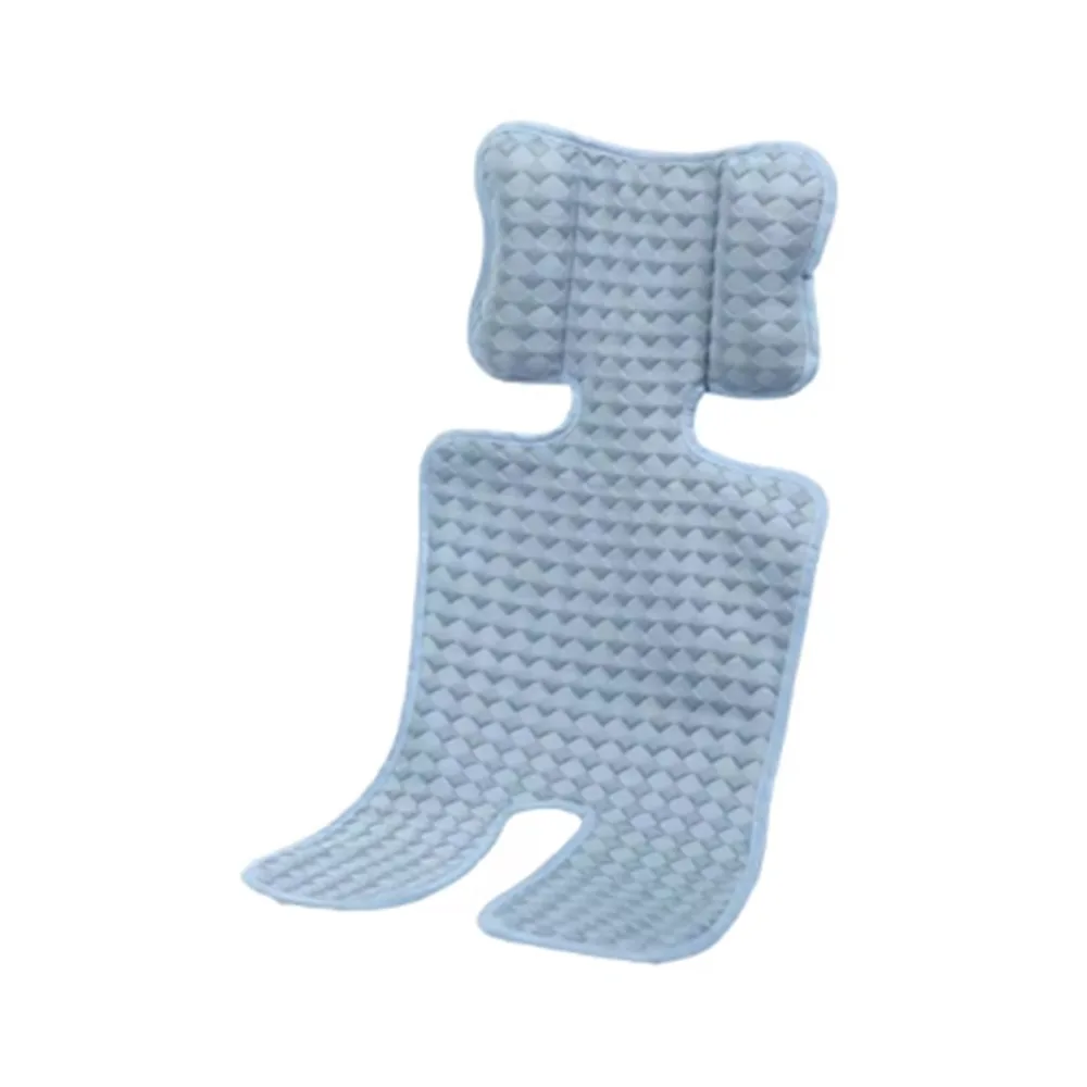 Comfortable Baby Stroller Cooling Seat Mat Soft Seat Liner Baby Stroller Cushion Breathable Solid Color Pushchair Car Mat