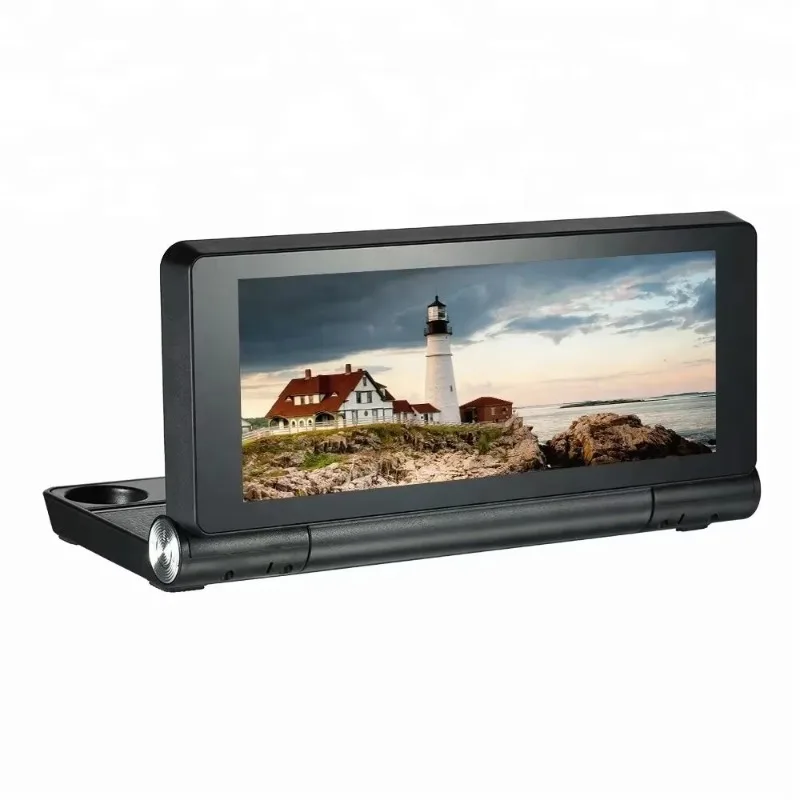 Advanced Car Dash Cam,Reliable,Foldable Design,Vehicle Recorder,Advanced,7-Inch Screen,For Vehicle Safety.