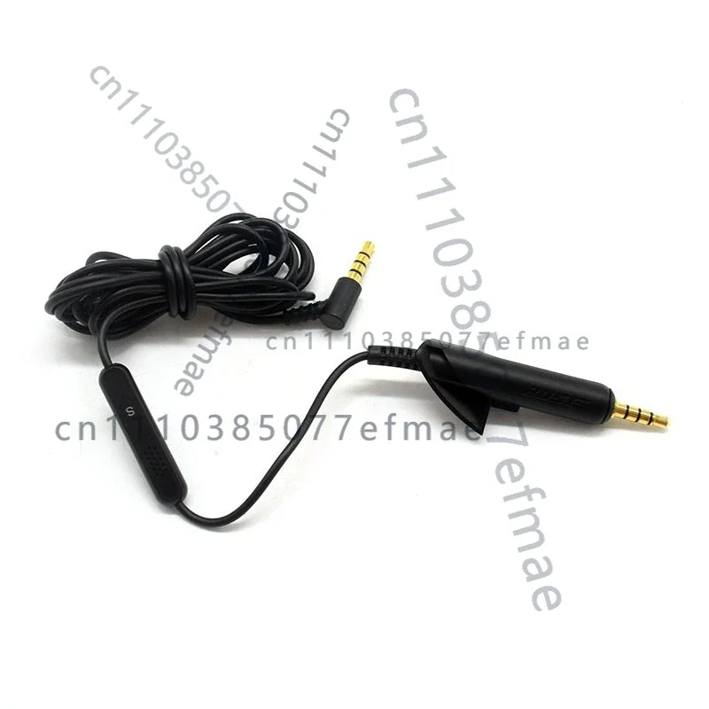 1.8M / 6ft Genuine for Bose-QuietComfort 2 15 QC2 / QC15 Audio Cable Wire Black 1pcs