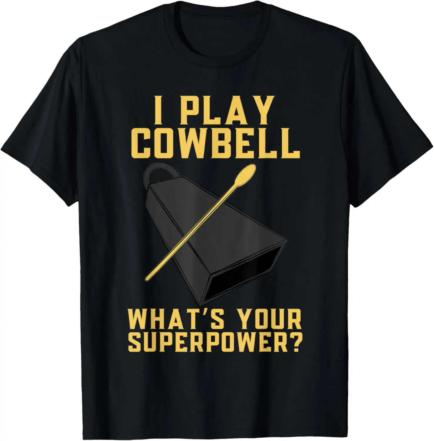 

Винтажная забавная футболка Cow Bell More Cowbell с барабанщиком и колокольчиком