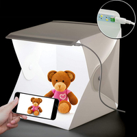 Softbox Light Folding Box For Photo Studio Led Cubes To Take Photos Products Shooting Tent Photography Lighting Softbox Kit Lamp