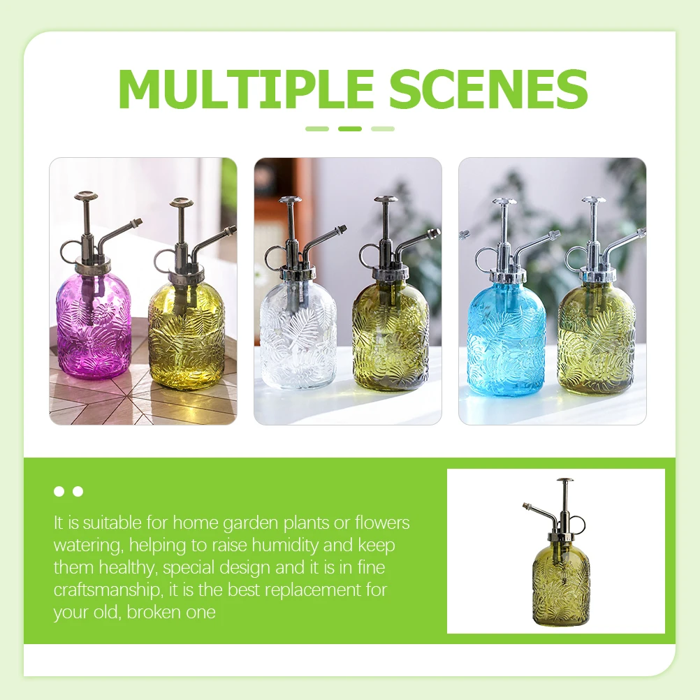 

350ml Hand Pump Sprayer Premium Material Large Area Coverage Gardening Plant Mister Anti-Slip Base Spray Bottle for Plants