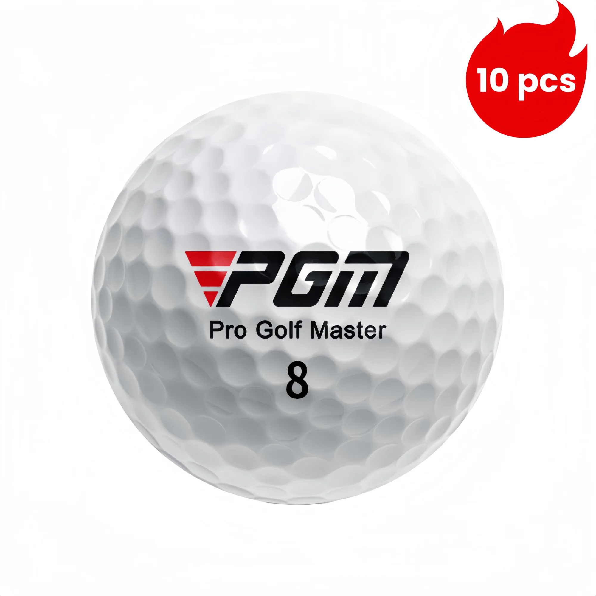 PGM Official 3-Layer Premium Golf Balls Practice Compet Performance Training for Distance Straight Shots Golf Design for Sports