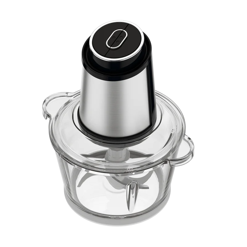 

New modelFactory Price Hot Model Two-Speed Button Electric Stainless Steel 350W Home Meat Grinder Food Chopper Processor Househo