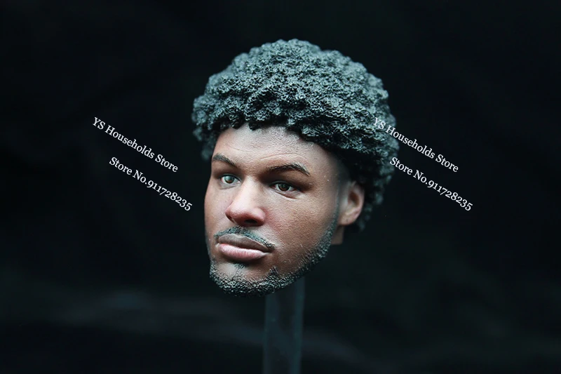 1/6 Basketball Player Delicate Painted Head Sculpt Model Toys Reset Studio Accessory For 12" Male Action Figure Body Decoration
