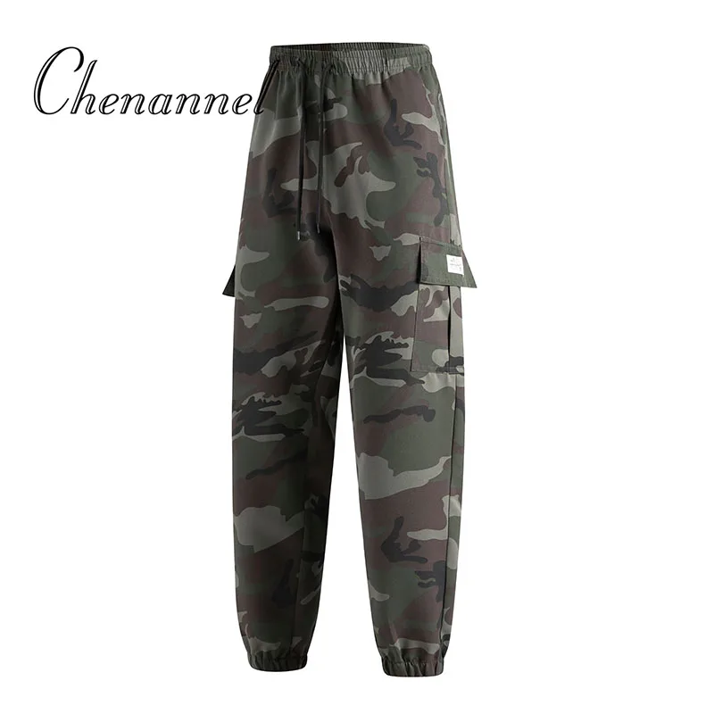 

Men's Camouflage Militarmy Pants Men Casual Camo Cargo Trousers Hip Hop Joggers Streetwear Fashion Urban Overalls Tactical Pants