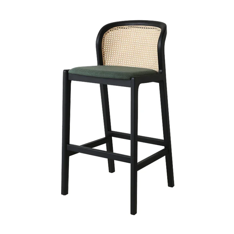 

Veranda Chairs Accent Green Woven Kitchen Island Library Bar Stool Square Reinforce Sillas Para Comedor Replica Furnitures