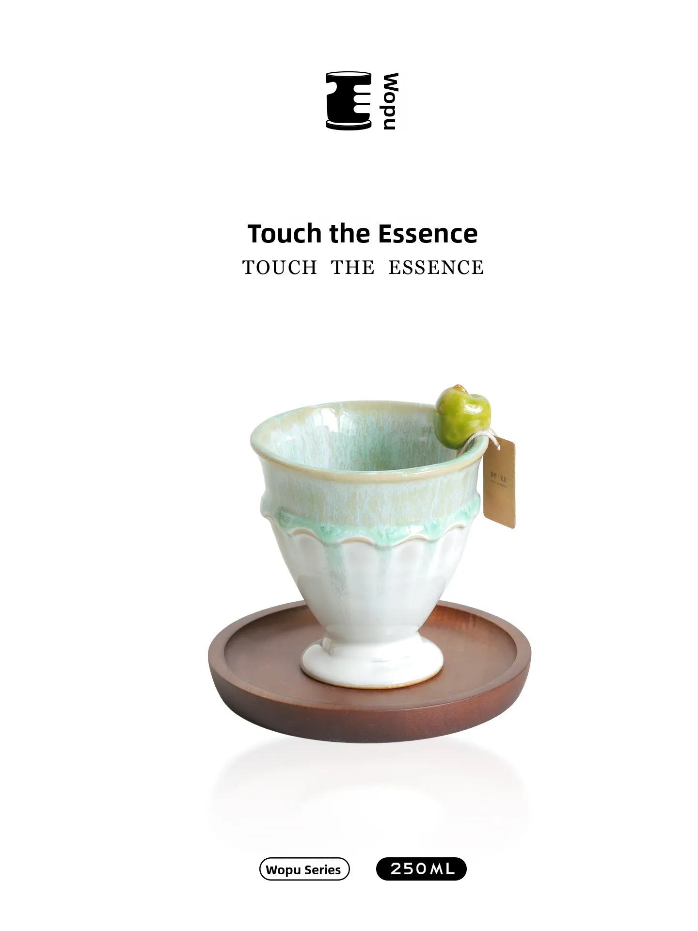 Simple Elegant Ceramic Coffee Cup High Aesthetic Value Vintage Style Small  Handmade Craftsmanship Dishwasher Safe