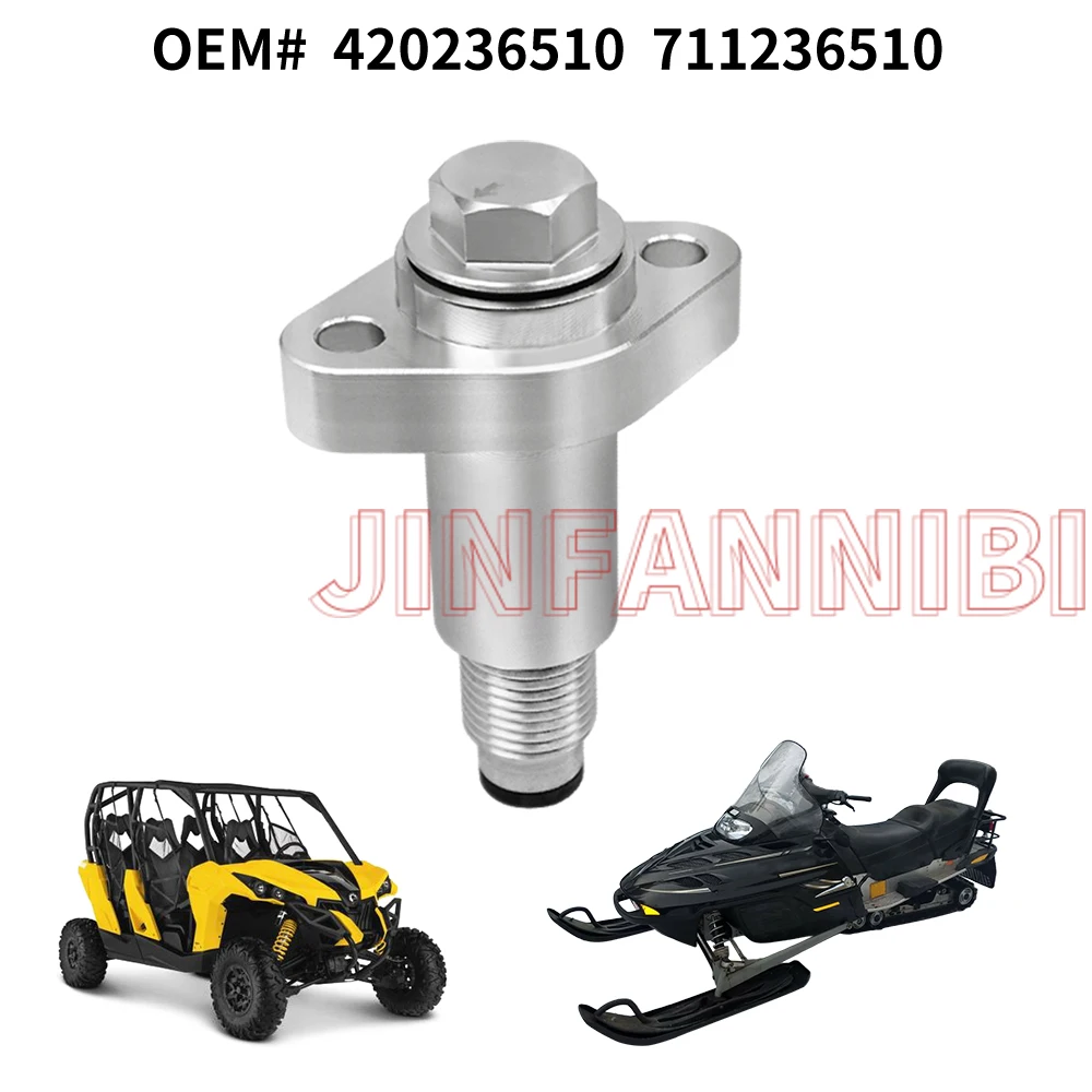 Pair Aluminum Timing Chain Tensioners for Ski-Doo Expedition TUV V-1000 V-800