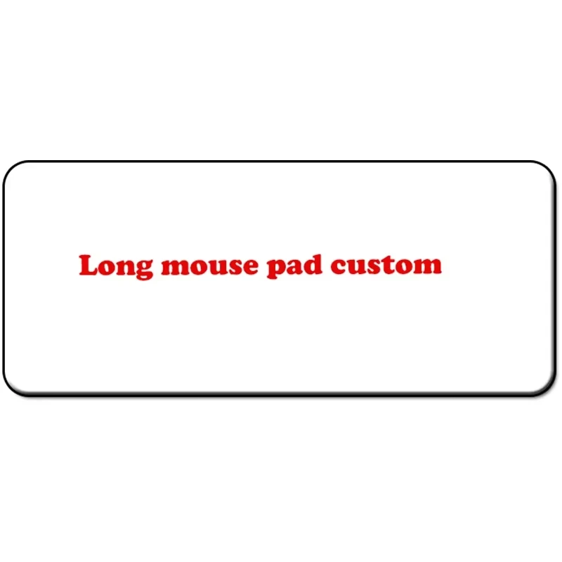 Custom Mouse Pad Personalized DIY Picture Logo Gaming Desk Mat Non Slip Rubber Mousepad For Office Laptop