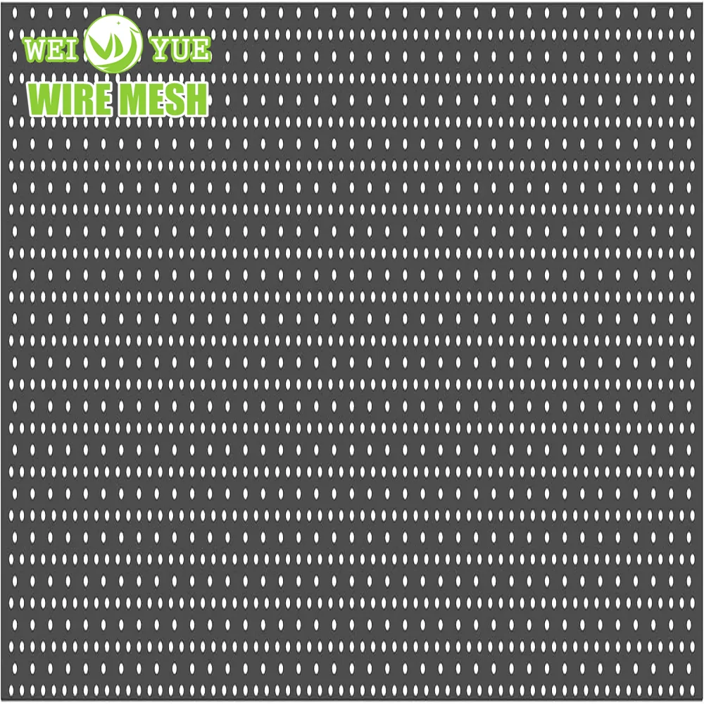 China Suppliers High Quality Drainage Holes Galvanized Perforated Metal Panel for Decorative Curtain Walls