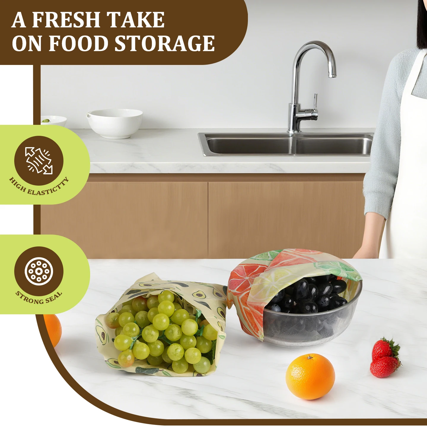 Rotolo avvolgente in cera d'ap - Beeswax Food Cover recensione e prezzo