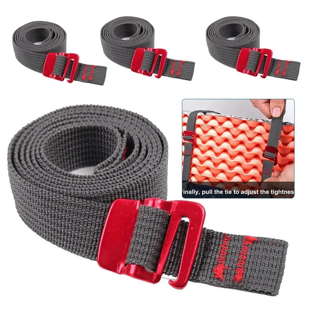 

Quick Release Hook Nylon Tape Rope Tension Belts Lightweight Tie-Down Belt Strong Luggage Bag Cargo Straps Outdoor Travel