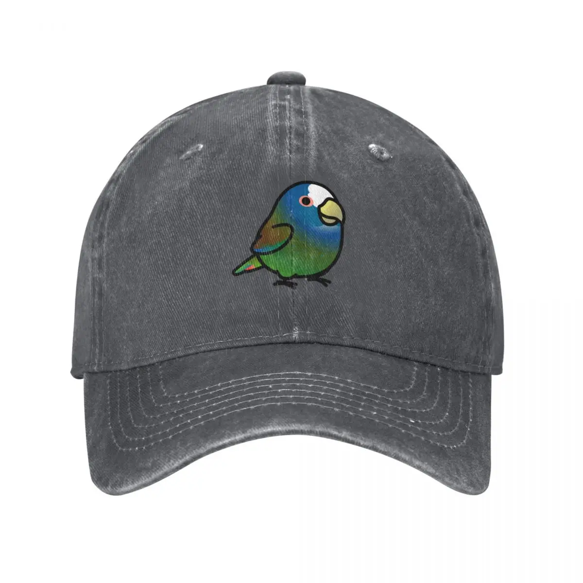 Chubby White-capped, White-crowned Pionus Parrot Baseball Cap Kids Hat Christmas Hat For Man Women's