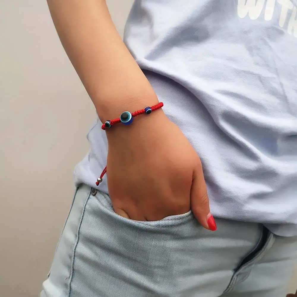 Charm Woven Lucky Hand Braided Turkish Demon Eye Bracelets Jewelry Bangles Fashion Accessories