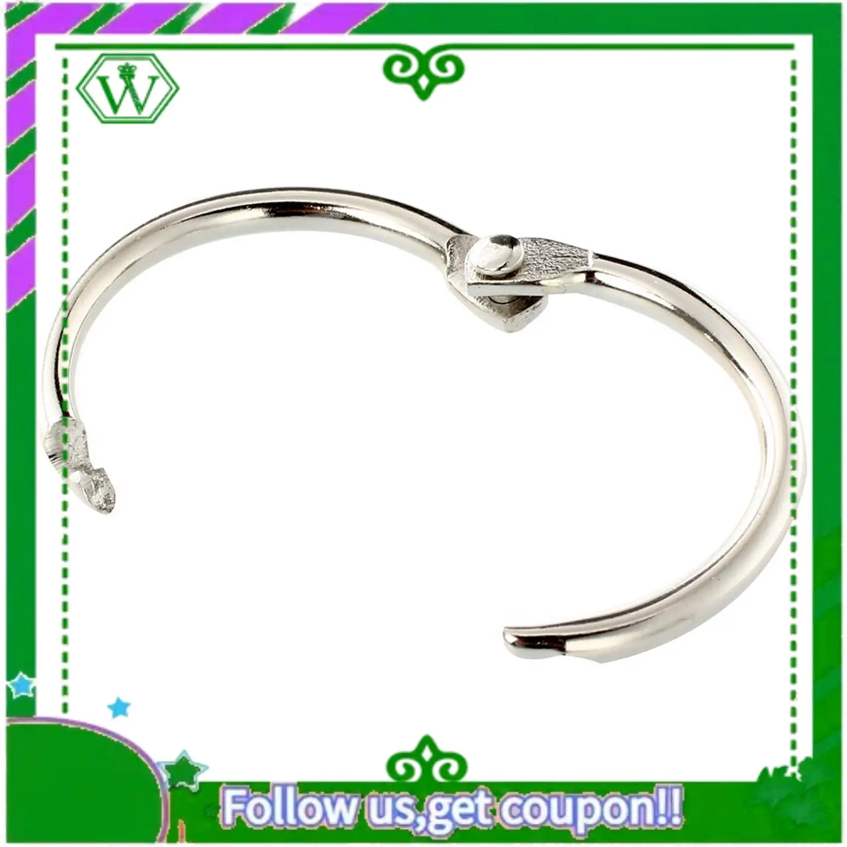 

ABIK-100 шт. скобы для книг, внешний диаметр 30 мм, брелок с кольцом вкладышах