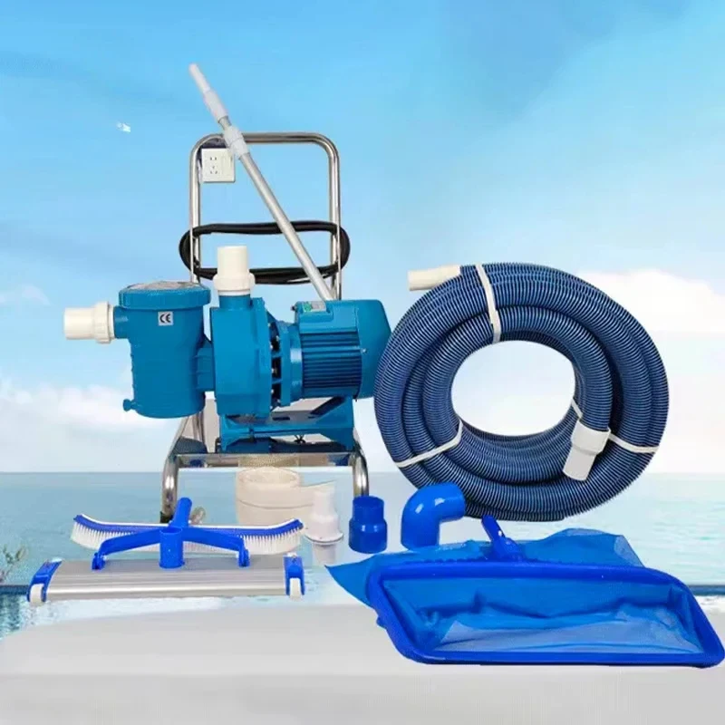 Swimming Pool Vacuum Fish Pond Bottom Cleaner Cleaning Hine Suction Pump