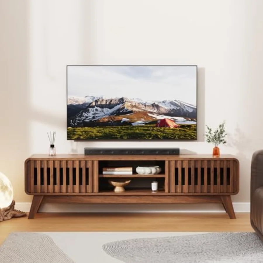 Tv Stand 59 Mid Cen… - image