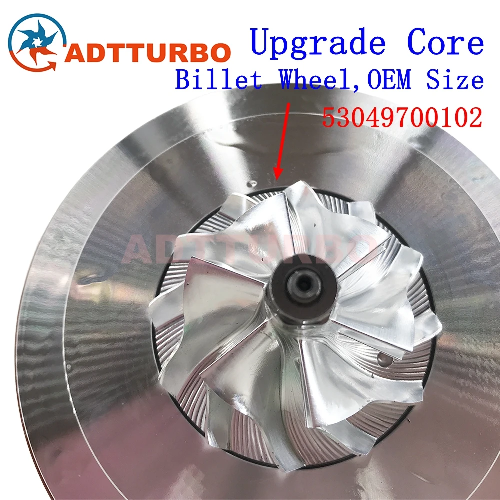 Upgrade Core 53049880102 Turbo CHRA 53049880139 53049700139 Cartridge For VW Amarok Transporter Multivan 2.0TDI 120/132Kw TDI-CR