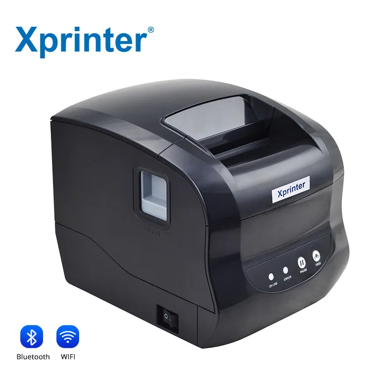 Xprinter 365B Printers 3Inch Label Printer Imprimante Thermique Thermal PDF417 Barcode QRcode Receipt Printer High Print Speed
