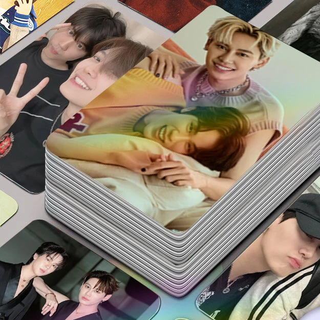 30/50PC No Repeat Bounprem Boun Noppanut Prem Warut Thai TV Revamp The Series Drama Stills Photo Double-side Print 3 Inch Card