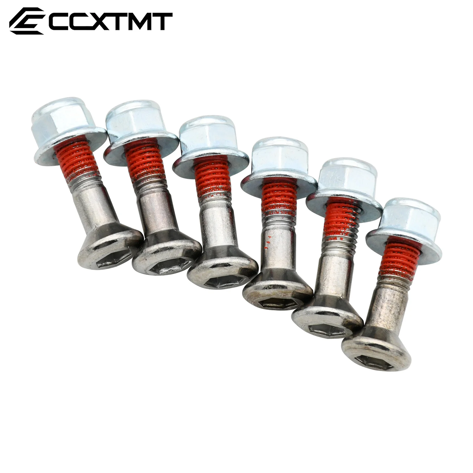 Motorcycle 6 Pcs M8*25mm Stainless Steel Rear Sprocket Bolt Screw For Honda KTM Kawasaki Yamaha MT09 SP MT07 MT03 MT125 MT25 7GT