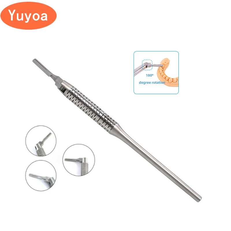 3pcs 3# Universal Scalpel Handle Adjustable Scalpel Handle Dental Scalpel Handle Instruments Dental Tools