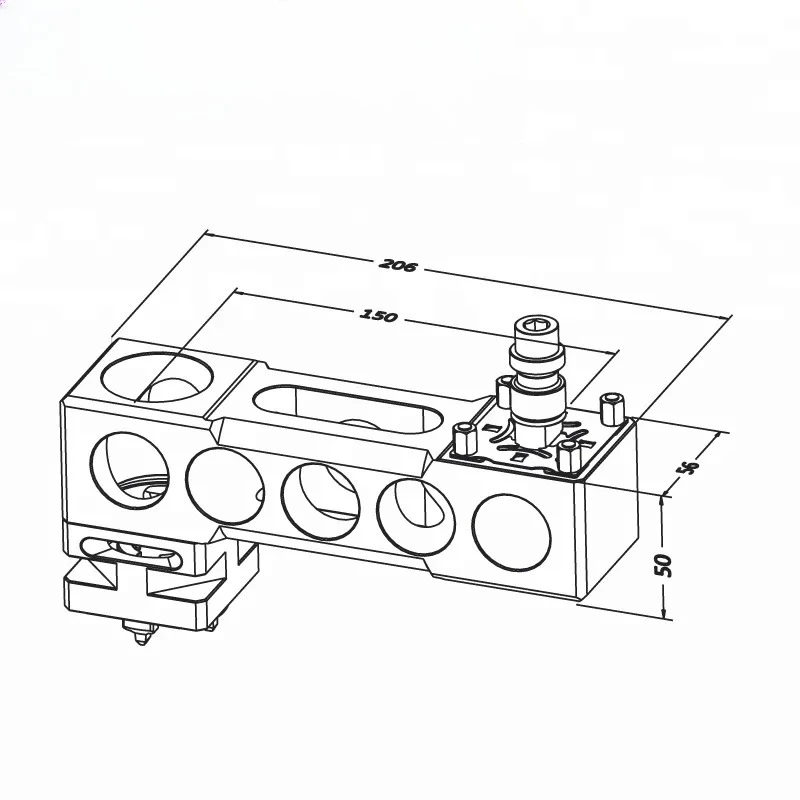Clamp Tooling Stainless Steel  150H Extention Chuck for Machining 3A-300093