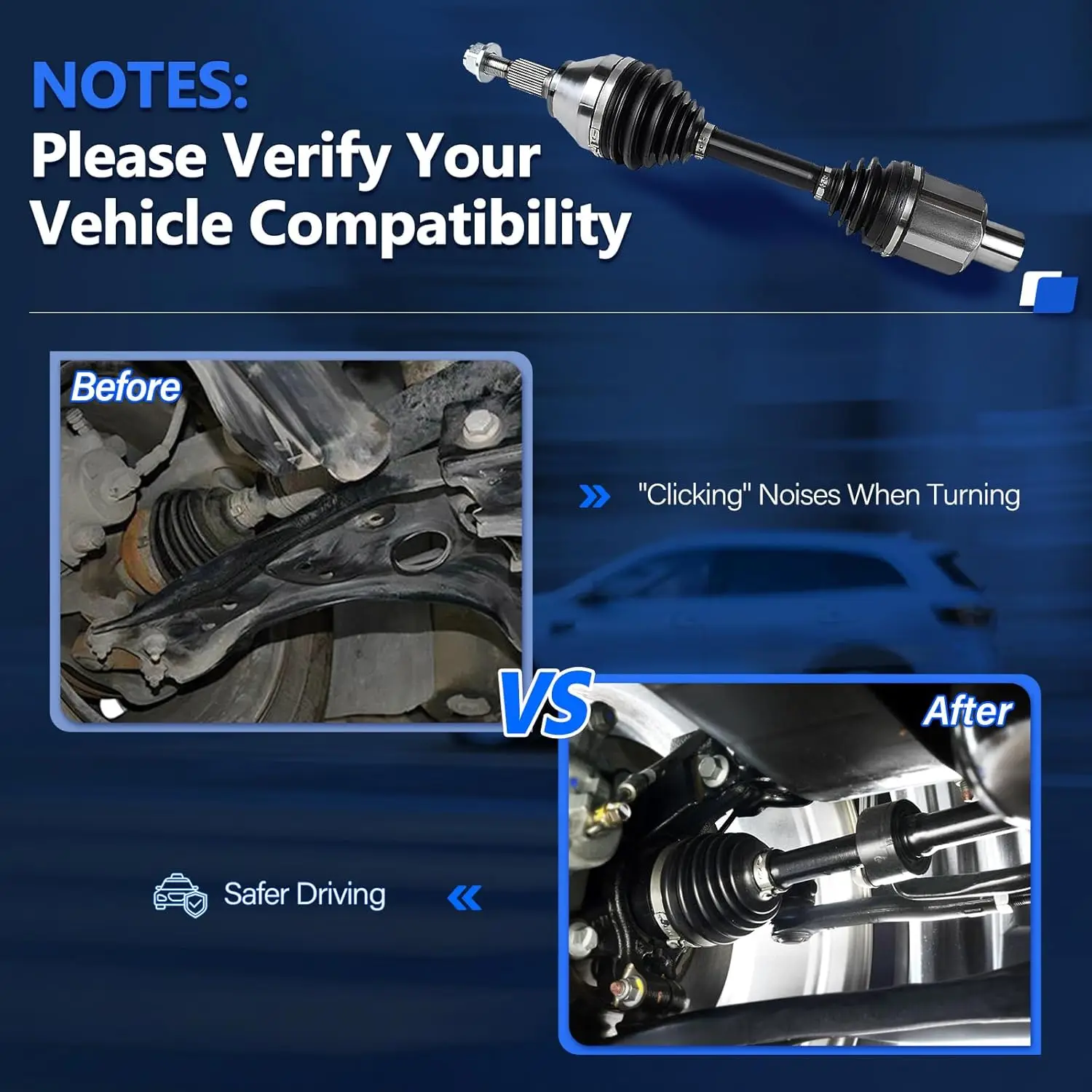 CV المحور الأمامي 4WD صالح ل Ram 1500 2012 2013 2014 2015 2016 2017 2018 2019 2002 2021 2022 Ram 1500 Classic 2019 2020