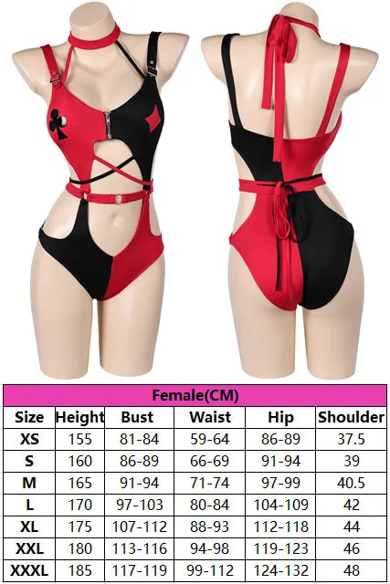 زي تنكري للنساء ، فيلم ، كرتون ، شرير خارق ، ملابس سباحة صيفية ، ملابس سباحة للشاطئ ، بيكيني ، بدلة هالوين ، ملابس داخلية مثيرة