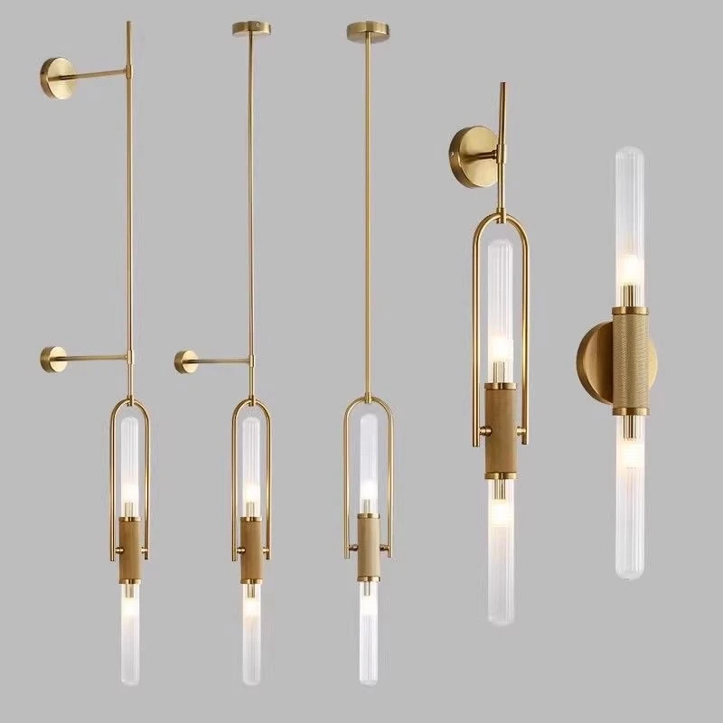 Glass Wall Light Fixture Indoor Room Decoration Wall Sconces in The Bedroom Vanity Light Beside Mood Light Lamp Wall Mounted