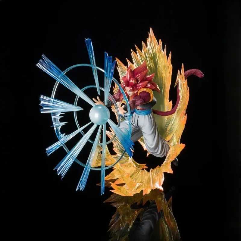 

Bandai Soul Limited FZ ZERO Super Fierce Battle Super Saiyan 4 Super Four Wujita Figure Doll Model Gift Collection
