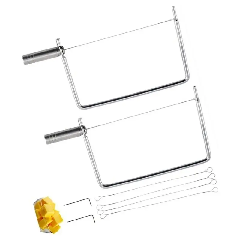 SHGO-Create Premium DIY Cheese Board Hardware Kit-1Set Stainless Steel Cheese Slicer Tools Includes Wrench