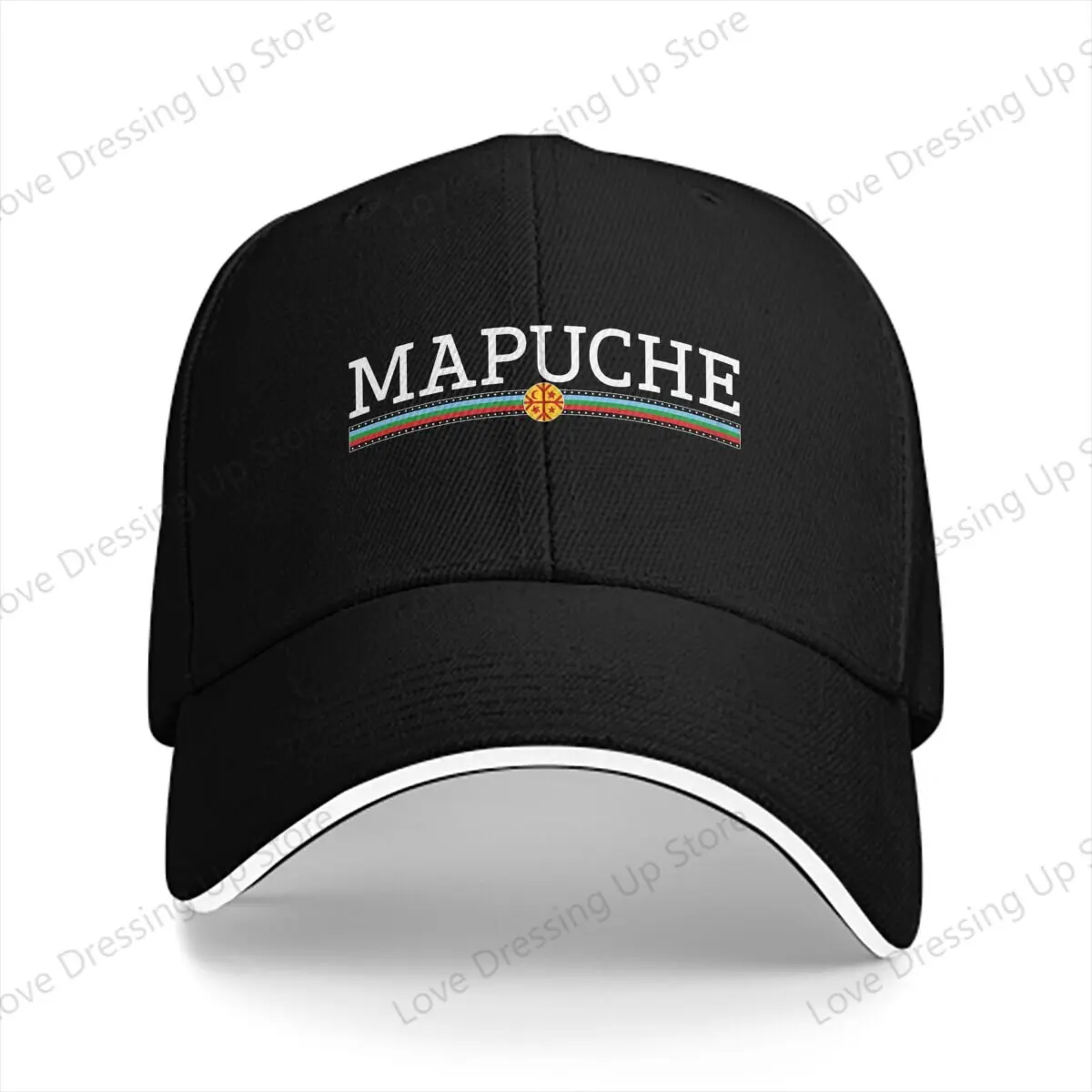 Summer Hip Hop The Americans Mapuche South America Baseball Cap Adjustable personality Golf Hat Truck Driver Caps Unisex Gift